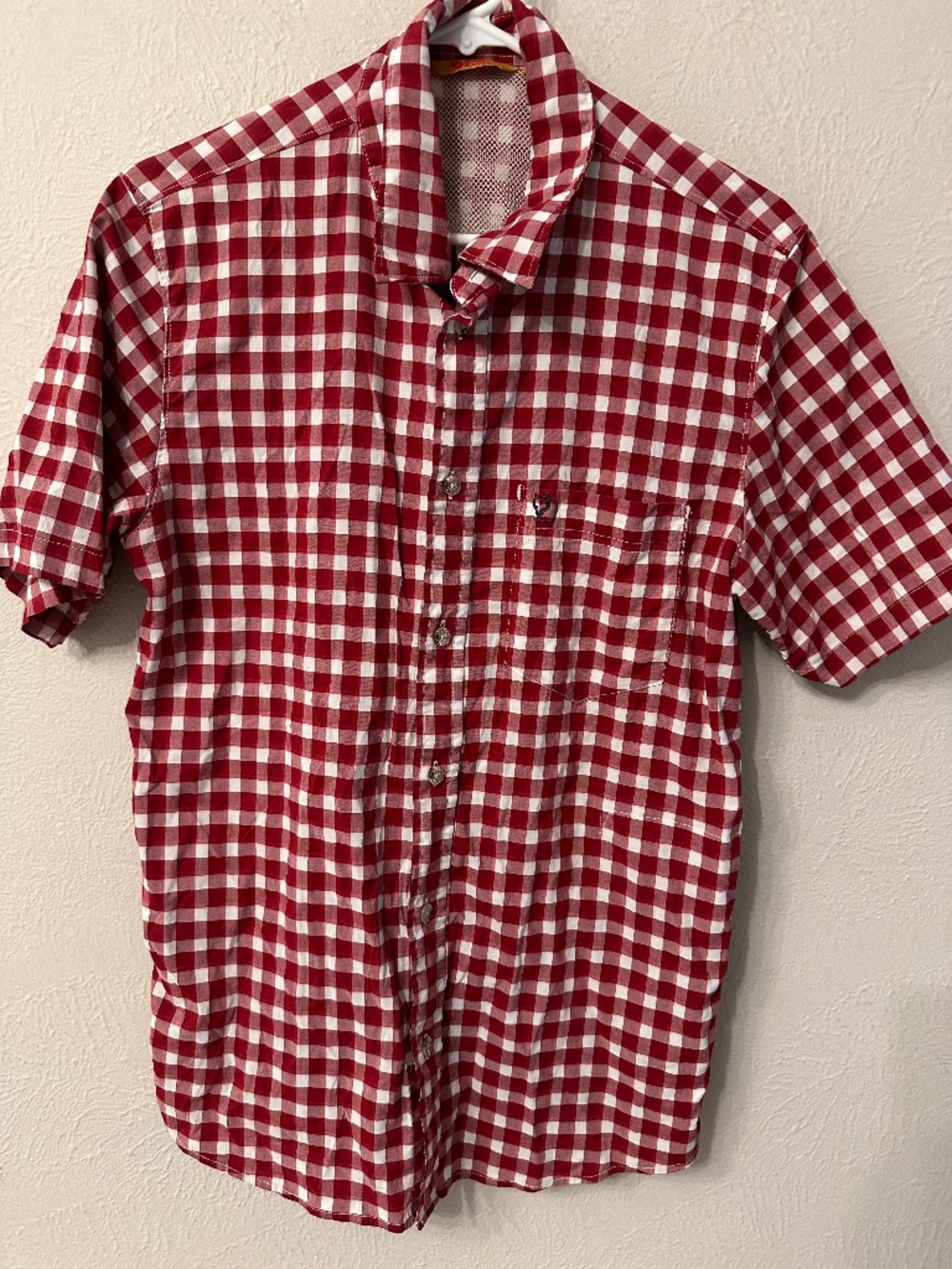 Fjall Raven men's size M Wigeon Shirt short sleeve button up casual